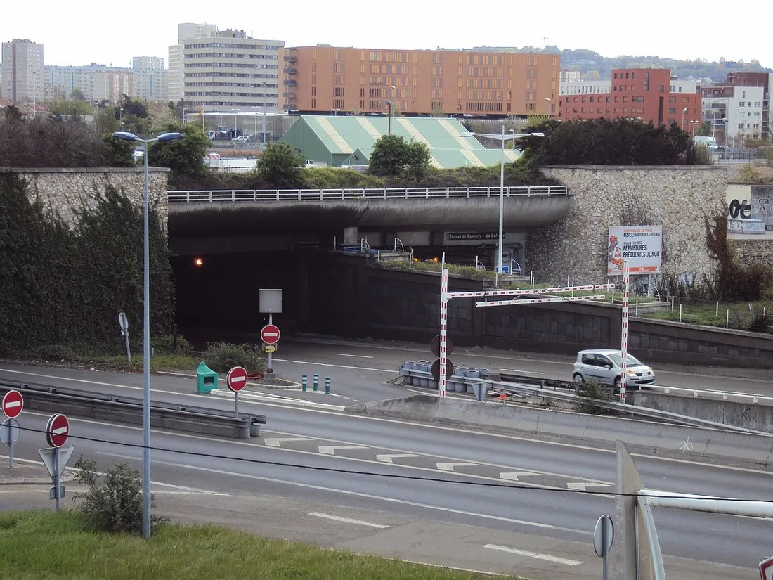 Un mur du tunnel de La Défense s'effondre sans faire de blessés